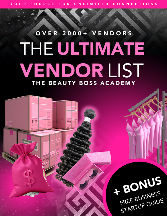 The Ultimate Vendor List